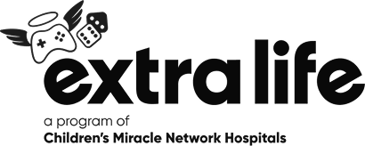 Extra life logo bw